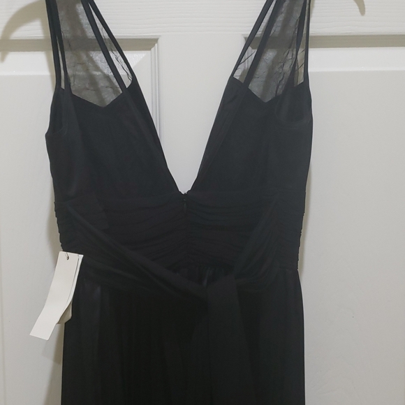 NWT Dina Bar-el Women's Size Medium Black Dress - Picture 4 of 8